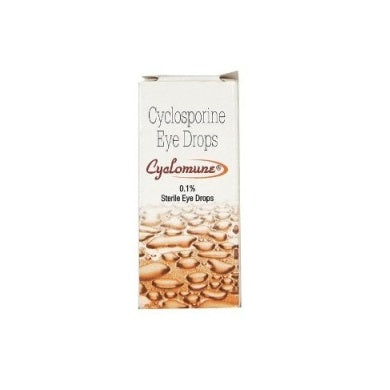 Cyclomune eye drops 0.1%