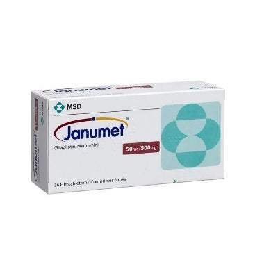 JANUMET 50+500MG