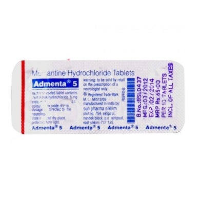 Namenda (Admenta)5mg